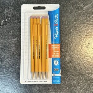 New 2010 Papermate SharpWriter #2 .7‎ mm Mechanical Pencils 5 Pack